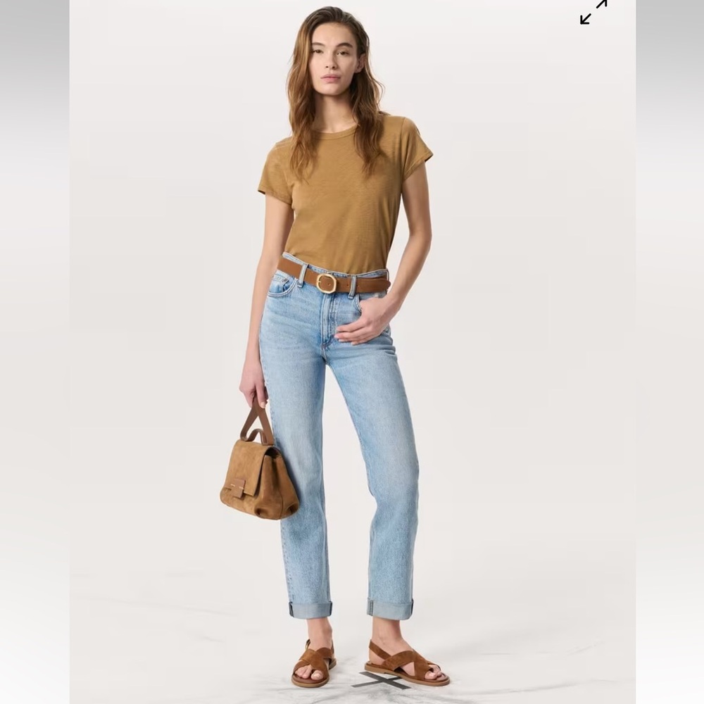 Rag & bone Dre low rise slim Light Blue Boyfriend Jeans 29